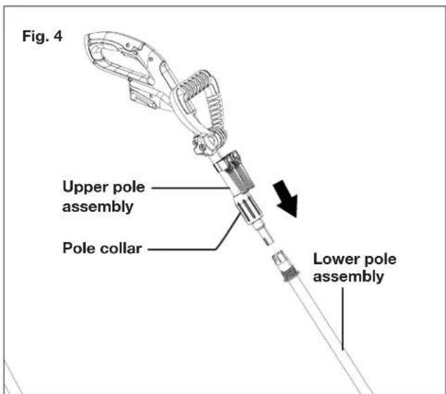 Sun Joe 24VGT10CT - Connect the Poles - 1