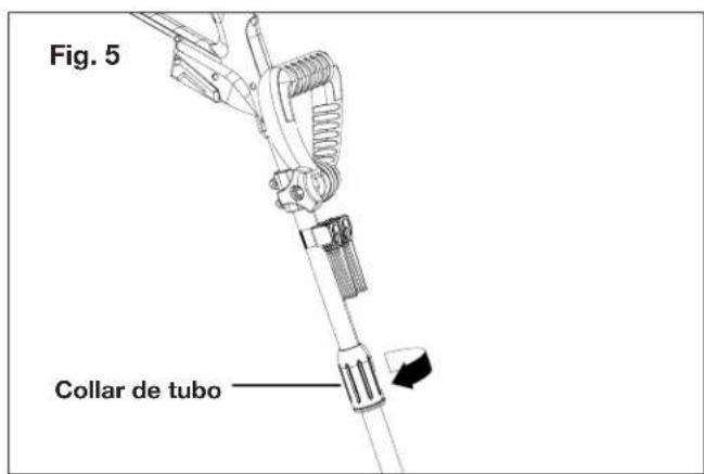 Sun Joe 24VGT10CT - Conexión de los tubos - 2