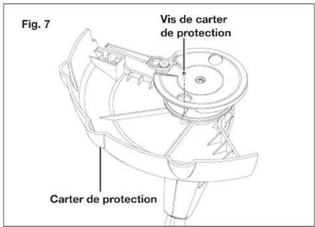Sun Joe 24VGT10CT - Pose du carter de protection - 2