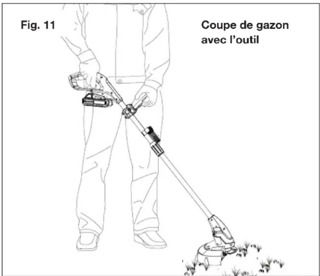 Sun Joe 24VGT10CT - Réglage de la poignée auxiliaire - 3