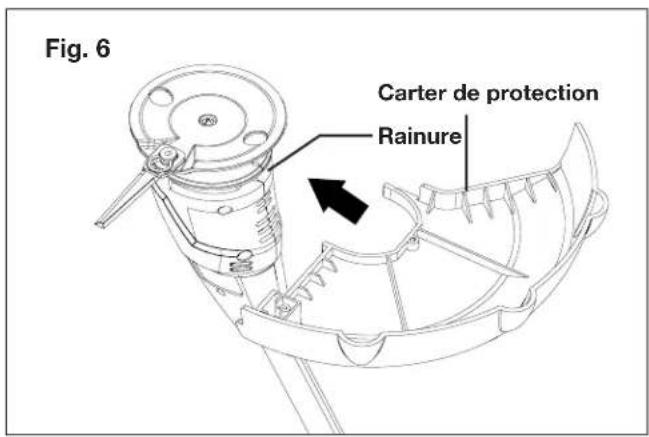 Sun Joe 24VGT10CT - Pose du carter de protection - 1