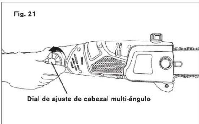 Sun Joe SWJ803E - Ajuste del cabezal multi-ángulo - 1
