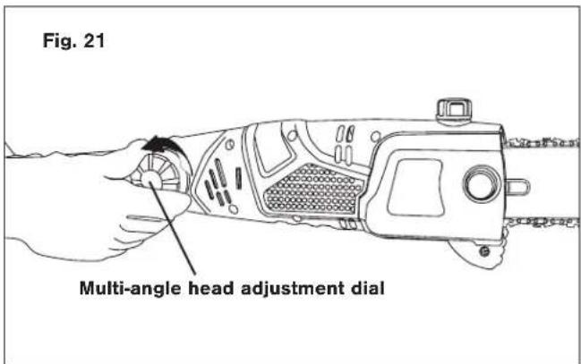 Sun Joe SWJ803E - Adjusting the Multi-Angle Head - 1