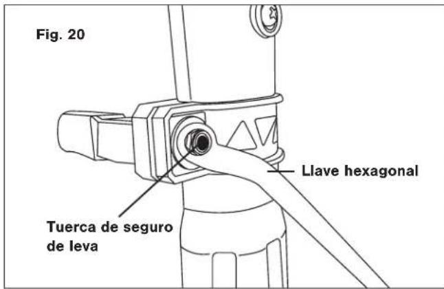 Sun Joe SWJ803E - Ajuste del perno - 1