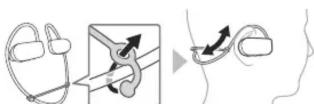 SONY SSEBTR1 - Adaptez correctement l'appareil à l'oreille - 4