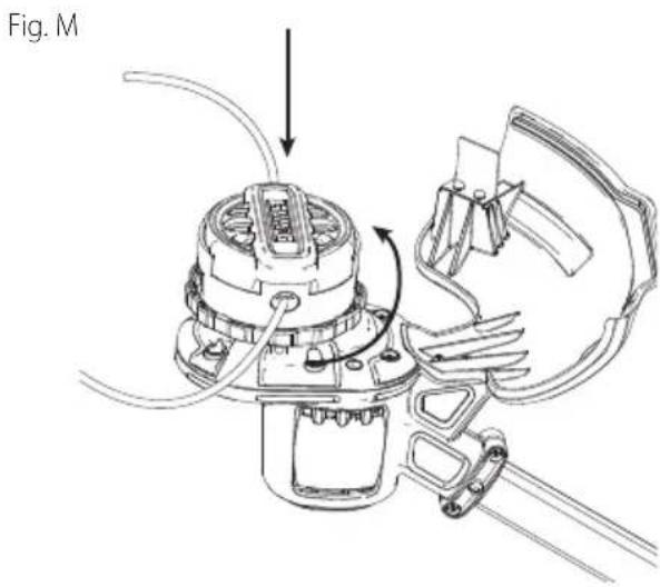 DEWALT DCST922 - Recharger le fil de coupe (Fig. K - M) - 3