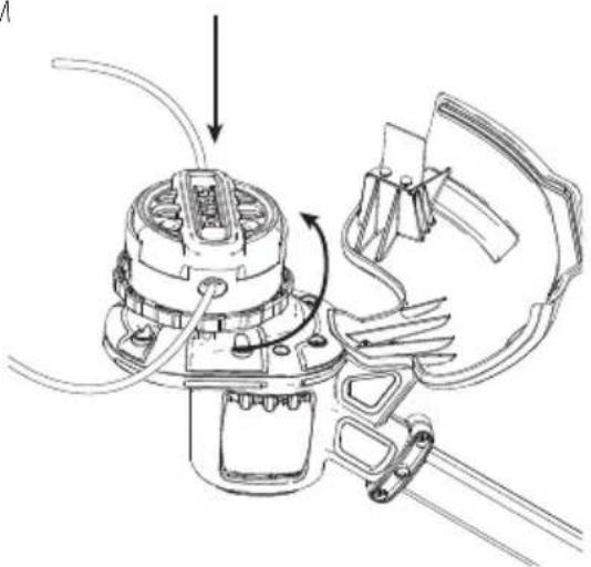 DEWALT DCST922 - Reloading the Cutting Line (Fig. K–M) - 3