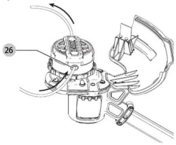 DEWALT DCST922 - Reloading the Cutting Line (Fig. K–M) - 2