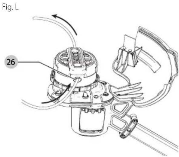 DEWALT DCST922 - Recharger le fil de coupe (Fig. K - M) - 2