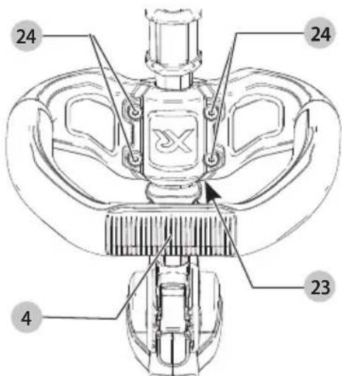 DEWALT DCST922 - Attaching the Auxiliary Handle (Fig. A, C) - 1