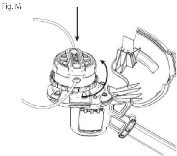 DEWALT DCST922 - Recarga de línea de corte (Fig. K–M) - 3