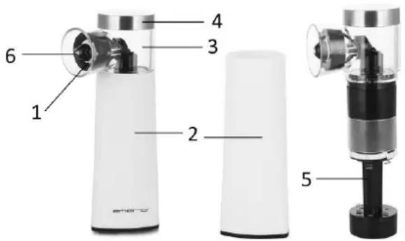 Emerio PM211798 - PARTS DESCRIPTION - 1