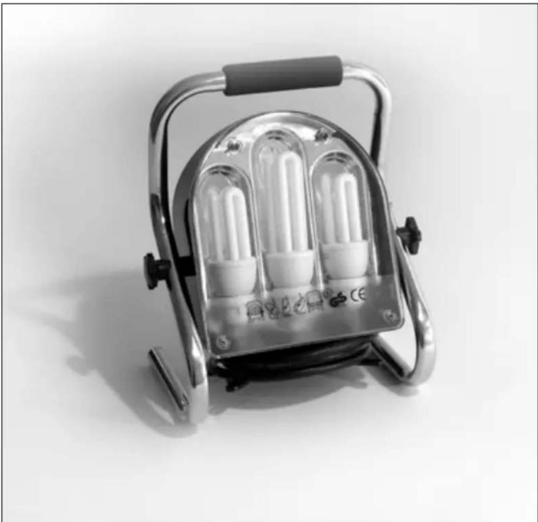 GlobalTronics GTAL302 - LAMPE POUR TRAVAUX à ampoule à économie d'énergie - 1