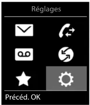 GIGASET Comfort 500A IP flex - Retour au mode veille - 1