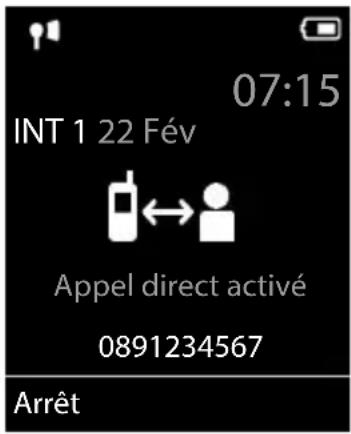 GIGASET Comfort 500A IP flex - Appel direct - 2