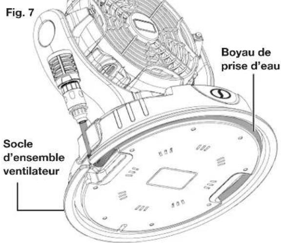 Sun Joe 24VMSTFANLTE - Utilisation du ventilateur sans nébulisation - 1