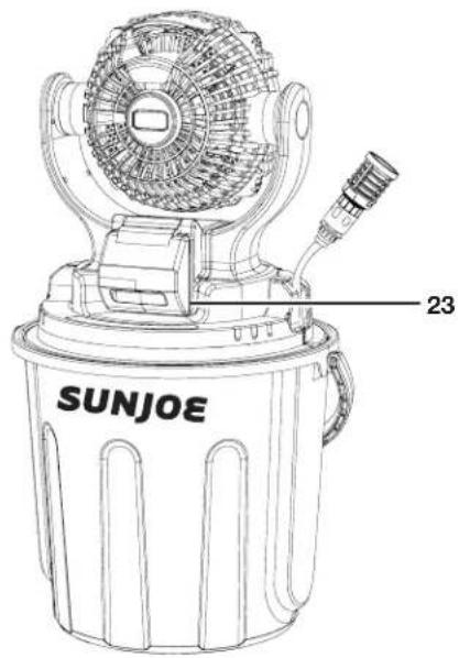Sun Joe 24VMSTFANLTE - Apprenez à很好地 connaître votre ventilateur-nébuliseur sans cordon - 4