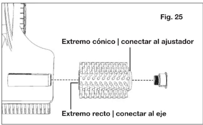 Sun Joe 24VPSCCT - Limpieza y reemplazo de cepillos - 4