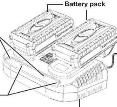 Sun Joe 24VPSCCT - Charging the Battery - 9