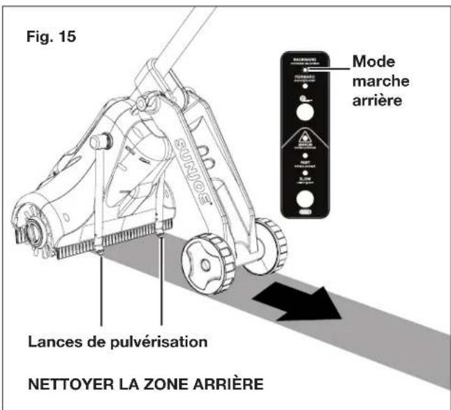 Sun Joe 24VPSCCT - Démarrage du nettoyeur - 4