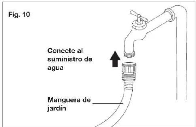 Sun Joe 24VPSCCT - Conexión a la fuente de agua - 4
