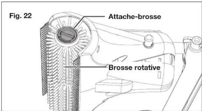 Sun Joe 24VPSCCT - Nettoyage/remplacement des brosses - 1