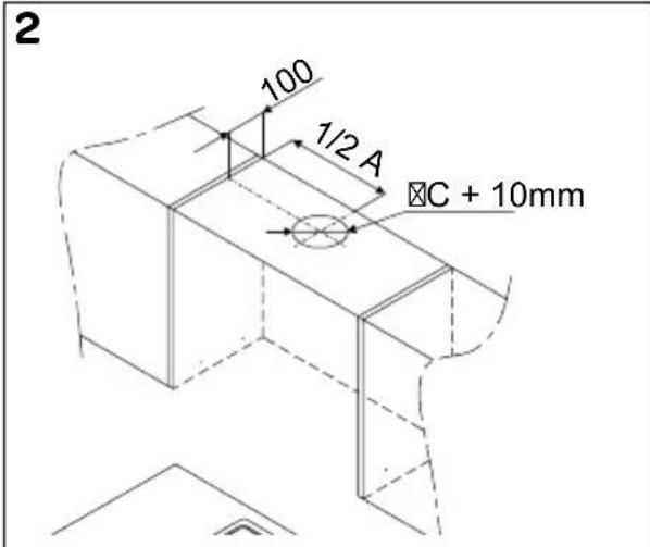 INVENTUM AKV6004ZWA - Carefully read these installation instructions prior to starting the installation. - 4
