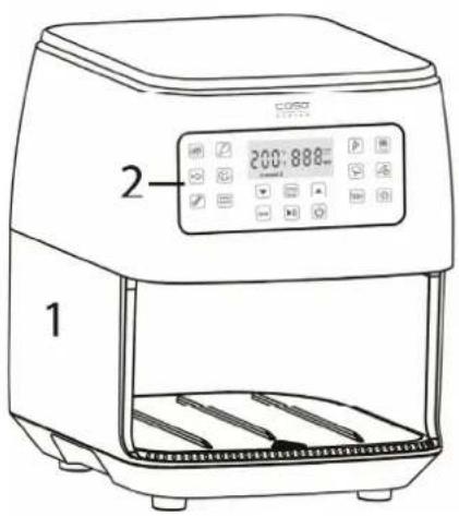 CASO AF 600 XL - Structure et fonctionnement - 1