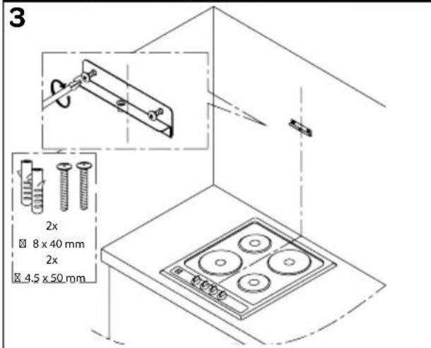 INVENTUM AKB9005RVS - Read these installation instructions carefully before starting the installation. - 2