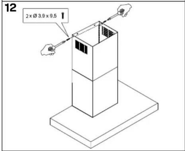 INVENTUM AKB9005RVS - Read these installation instructions carefully before starting the installation. - 12