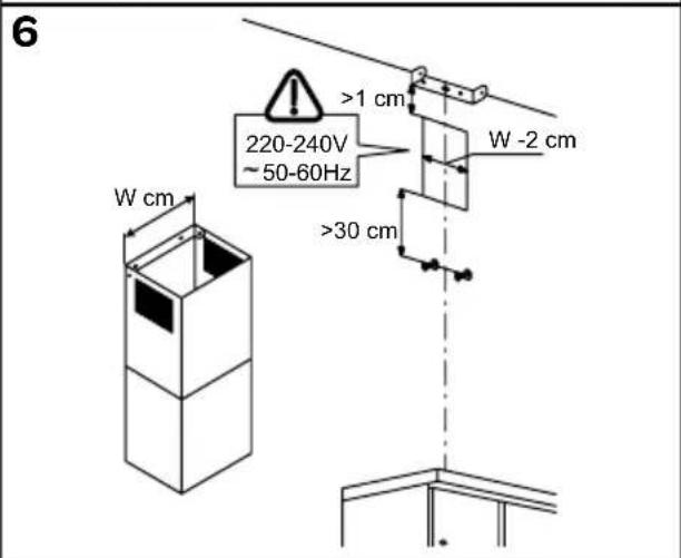INVENTUM AKB9005RVS - Lees voor u met de installmentie begint zorgvuldig deze installment-instructies. - 6
