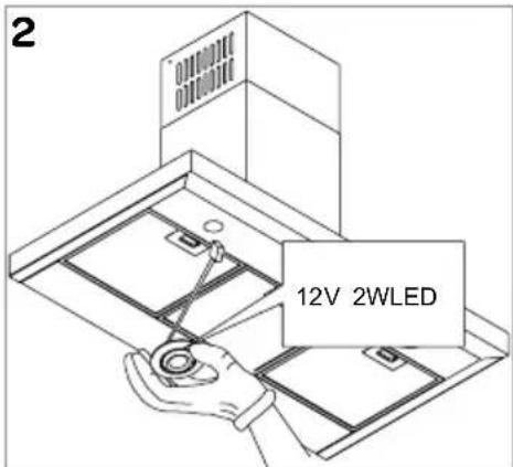INVENTUM AKB9005RVS - REMPLACER LES FILTRES A CHARBON - 3