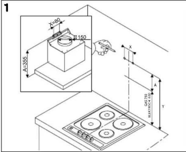INVENTUM AKB9005RVS - Read these installation instructions carefully before starting the installation. - 1