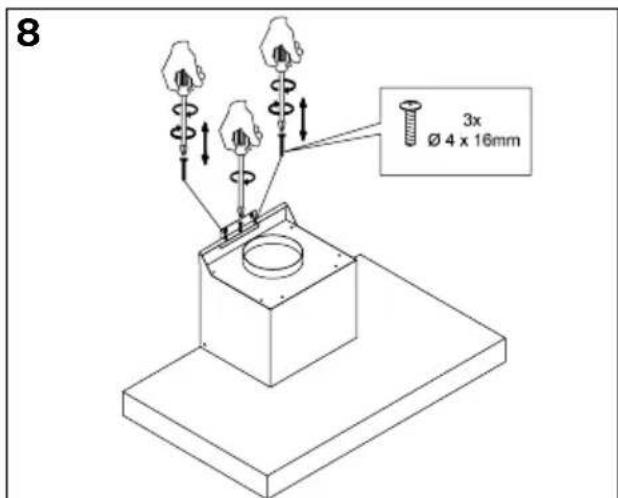 INVENTUM AKB9005RVS - Read these installation instructions carefully before starting the installation. - 8