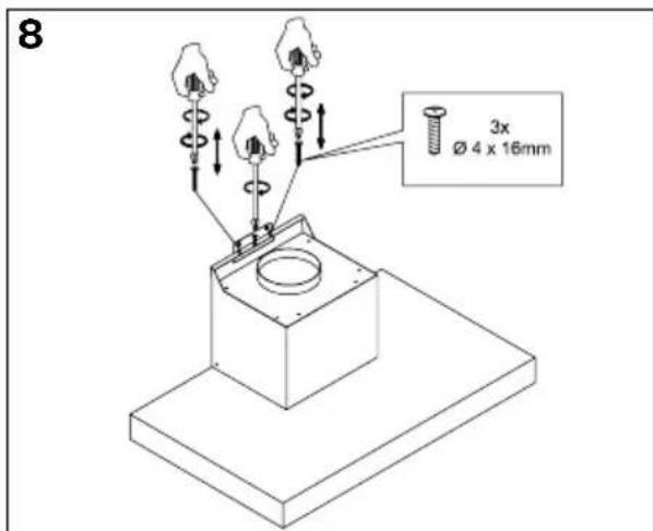 INVENTUM AKB9005RVS - Avant l'installation, dire attentivement ces instructions d'installation. - 8