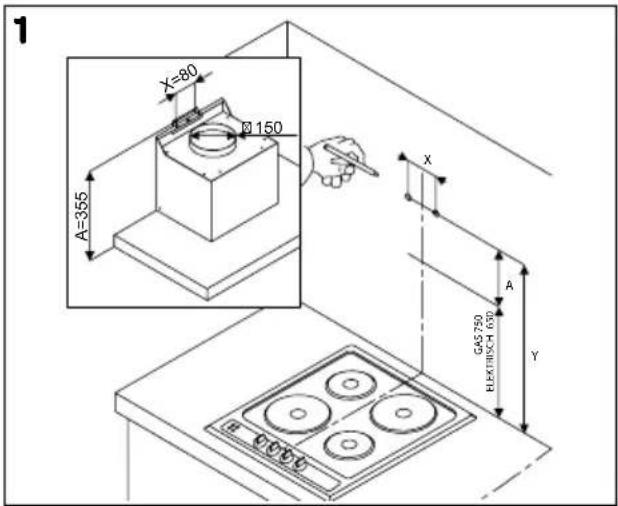 INVENTUM AKB6005ZWA - Read these installation instructions carefully before starting the installation. - 1