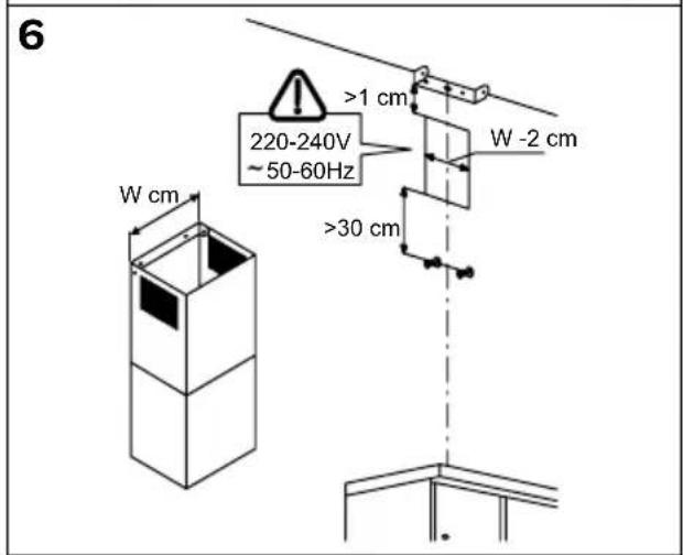 INVENTUM AKB6005ZWA - Read these installation instructions carefully before starting the installation. - 6