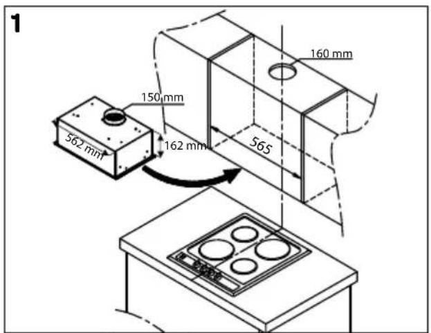 INVENTUM AKI6005RVS - Avant l'installation, dire attentivement ces instructions d'installation. - 1