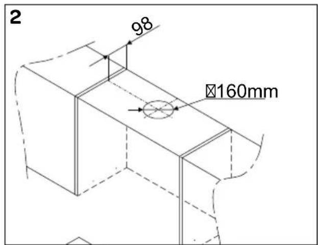 INVENTUM AKI6005RVS - Avant l'installation, dire attentivement ces instructions d'installation. - 4
