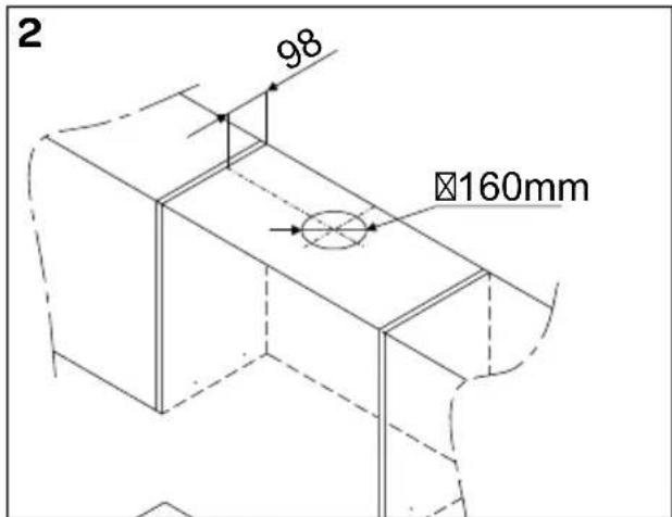 INVENTUM AKI6005RVS - Lees voor u met de installmentie begint zorgvuldig deze installment-instructies. - 2