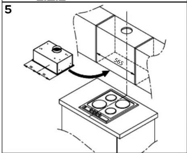 INVENTUM AKI6005RVS - Read these installation instructions carefully before starting the installation. - 6