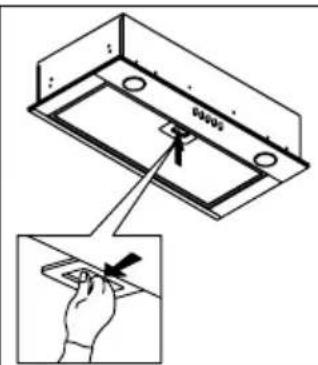 INVENTUM AKI6005RVS - AUSBAUEN DES FETTFILTER - 2