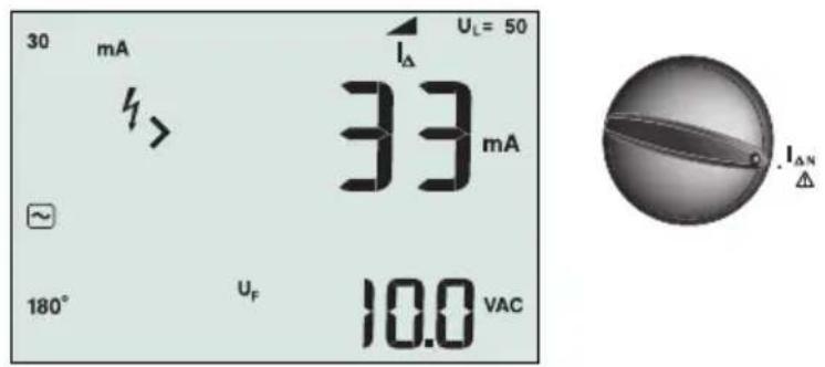 Beha-Amprobe ProInstall200EUR - Measuring RCD Tripping Current - 1