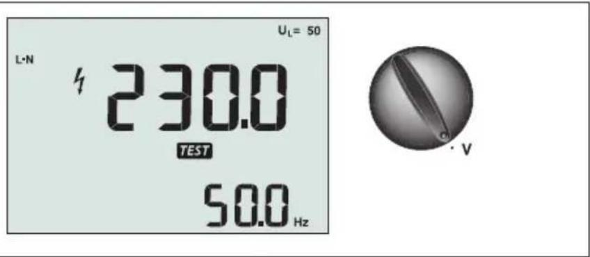 Beha-Amprobe ProInstall200EUR - Mäta volt och frekvens - 1
