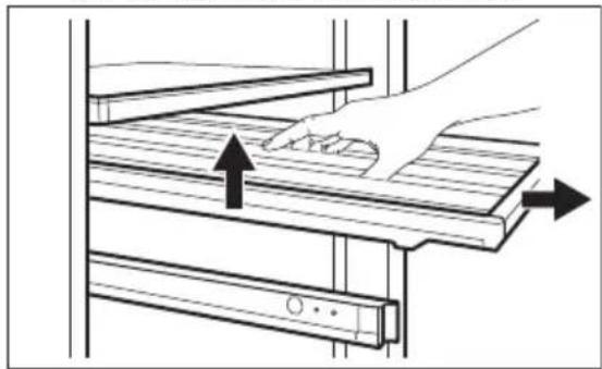AEG AWUD040B8B - Ablagen entfernen - 1