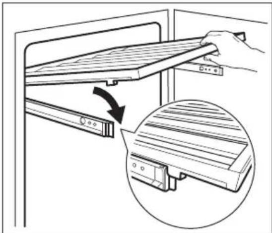 AEG AWUD040B8B - Lentynujdejimas - 2