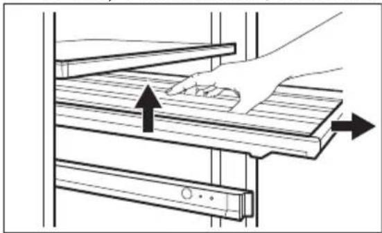 AEG AWUD040B8B - Scoaterea rafturilor - 1