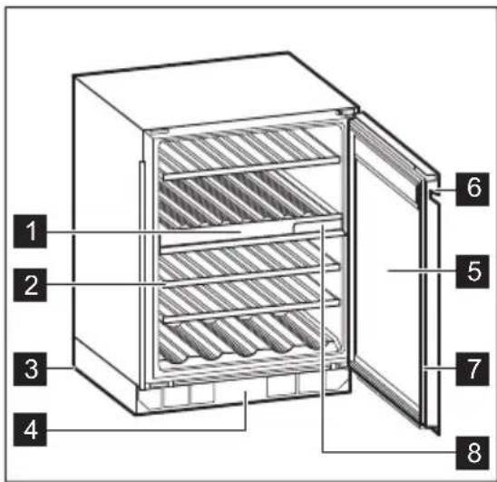 AEG AWUD040B8B - Produktübersicht - 1