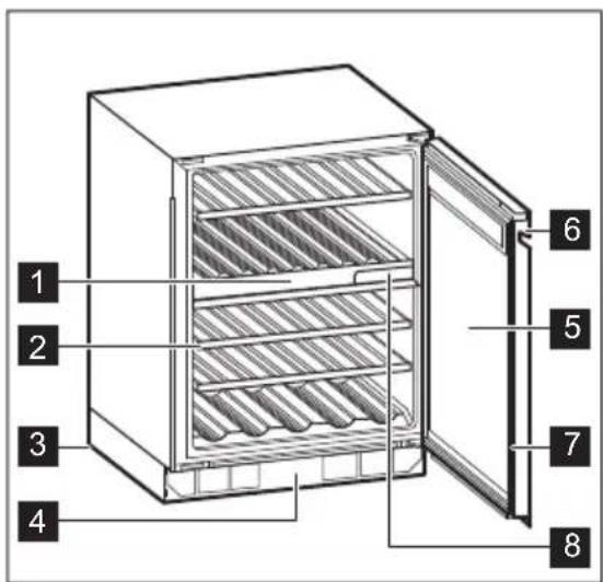 AEG AWUD040B8B - Produktoversikt - 1