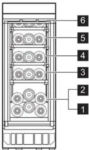 AEG AWUS018B7B - Recommended storage temperatures: - 2